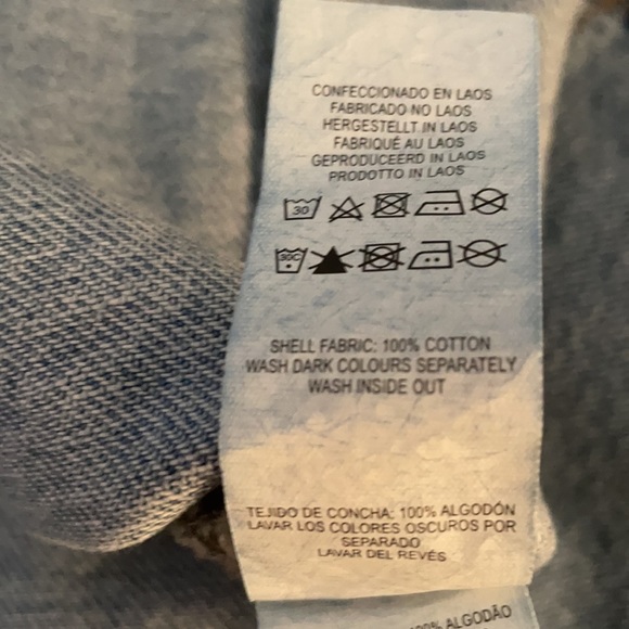 Jean skirt overalls - Picture 11 of 12